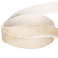 Geschenkband Samtband Beige