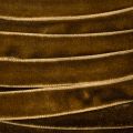 Dekoband Samt Braun 10mm x 20m Rolle | Floristik24.ch