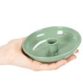 Kerzenständer Metall Grün für Tafelkerzen 13 cm | Floristik24.ch