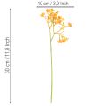 Künstliches Schleierkraut orange Kunststoffzweige 30 cm 10 Stück | Floristik24.ch