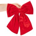 Rote Stoffschleifen 28 cm für Weihnachtsdekoration, 3 Stück | Floristik24.ch