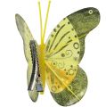 Floristik24 Schmetterlinge mit Clip 5cm - 7cm sortiert 10St