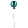 Mini-Weihnachtskugeln aus Glas 20mm Opalblau glänzend matt 140 Stück | Floristik24.ch