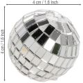Deko-Spiegelkugeln Silber aus Glas 2-4 cm 50 Stück | Floristik24.ch