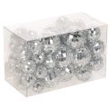 Deko-Spiegelkugeln Silber aus