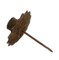 Spitzkerzenhalter zum Stecken Ø7cm Rost | Floristik24.ch