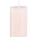 Durchgefärbte Kerzen Rosa Stabkerzen 34x300mm 4 St | Floristik24.ch
