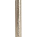 Stabkerzen durchgefärbt Hellgold 22×240mm 12 St | Floristik24.ch