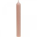 Floristik24 Stabkerzen Rosa Kerzen Boho Kerzendeko Ø21/170mm 6 St