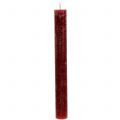 Floristik24 Stabkerzen durchgefärbt Dunkelrot 34mm x 300mm 4St