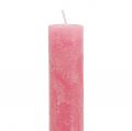 Stabkerzen durchgefärbt Rosa 34mm x 300mm 4 St | Floristik24.ch