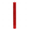 Floristik24 Stabkerzen durchgefärbt Rot 34mm x 300mm 4 St