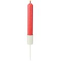 Stabkerzenhalter Metall am Stab Kerzenhalter Beige H11cm 4 St | Floristik24.ch