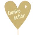 Dekostecker Herz aus Holz