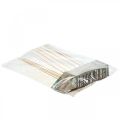 Floristik24 Blumenstecker Holz Home Sweet Home Deko 6,5x7,5cm 18St