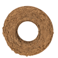 OASIS® Renewal® Biolit® Steckschaumring mit Schale, 17 cm, schwarz, 2 Stück | Floristik24.ch