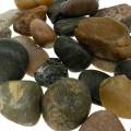 Flusskiesel Natur Hell und Dunkel 2-3cm 1kg | Floristik24.ch