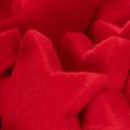 Deko-Sterne rot beflockt 4–5 cm 40 Stück | Floristik24.ch