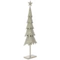 Floristik24 Deko-Tannenbaum aus Metall auf Standfuss mit Stern 74 cm für Innenbereich