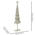 Deko-Tannenbaum aus Metall auf Standfuss mit Stern 74 cm für Innenbereich | Floristik24.ch