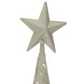 Deko-Tannenbaum aus Metall auf