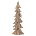 Deko Tannenbaum beflockt Kunststoff 44cm Braun | Floristik24.ch