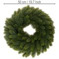 Künstlicher Tannenzweige Kranz rund 50 cm grün | Floristik24.ch