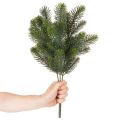 Künstlicher Tannenzweig aus Kunststoff grün 50cm 3 Stück für saisonale Dekorationen | Floristik24.ch