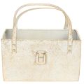 Goldfarbene Metalltasche