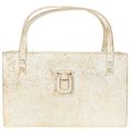 Goldfarbene Metalltasche