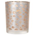 Windlicht aus Glas mit