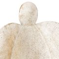 Engelfigur aus Metall in Gold,