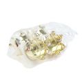 Teelichthalter Krone Gold Ø4,8cm 4St | Floristik24.ch