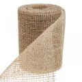 Floristik24 Tischläufer Jute Juteband Tischband Natur B15cm L10m