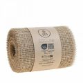 Floristik24 Tischläufer Jute Juteband Tischband Natur B15cm L10m