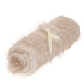 Kunstfell-Tischläufer Beige,