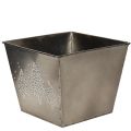 Quadratischer Metall-Übertopf