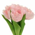 Floristik24 Tulpen künstlich Rosé 26,5cm 5St