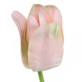 Floristik24 Tulpe Kunstblume Rosa Stielblume H67cm