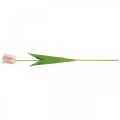 Floristik24 Tulpe Kunstblume Rosa Stielblume H67cm