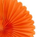 Floristik24 Wabenpapier Blume Orange Ø20cm 3St