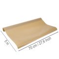Wachspapier Rolle Braun 70 cm x 5 m für Floristik und Lebensmittel | Floristik24.ch