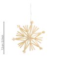 Weihnachten Strohsterne Weihnachtsbaumschmuck 8cm 12 St | Floristik24.ch