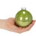 Christbaumkugeln Glas glänzend 95 mm Bunte Farben 10er-Set | Floristik24.ch