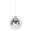 Weihnachtskugeln 7cm Spiegeloptik Silber 6er-Set | Floristik24.ch