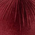 Weihnachtskugeln Rot Samt 25cm