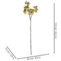 Künstlicher Weissdorn-Zweig mit roten Beeren 110cm | Floristik24.ch