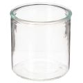 Floristik24 Glaszylinder Vase transparent 10cm 3er-Set für Innenbereiche