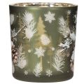 Glas-Windlicht 8 cm mit