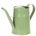 Floristik24 Zimmergiesskanne Metall Mintgrün 1,7L H23cm Dekovase Retro